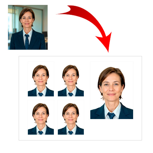 Fotos carnet online para imprimir